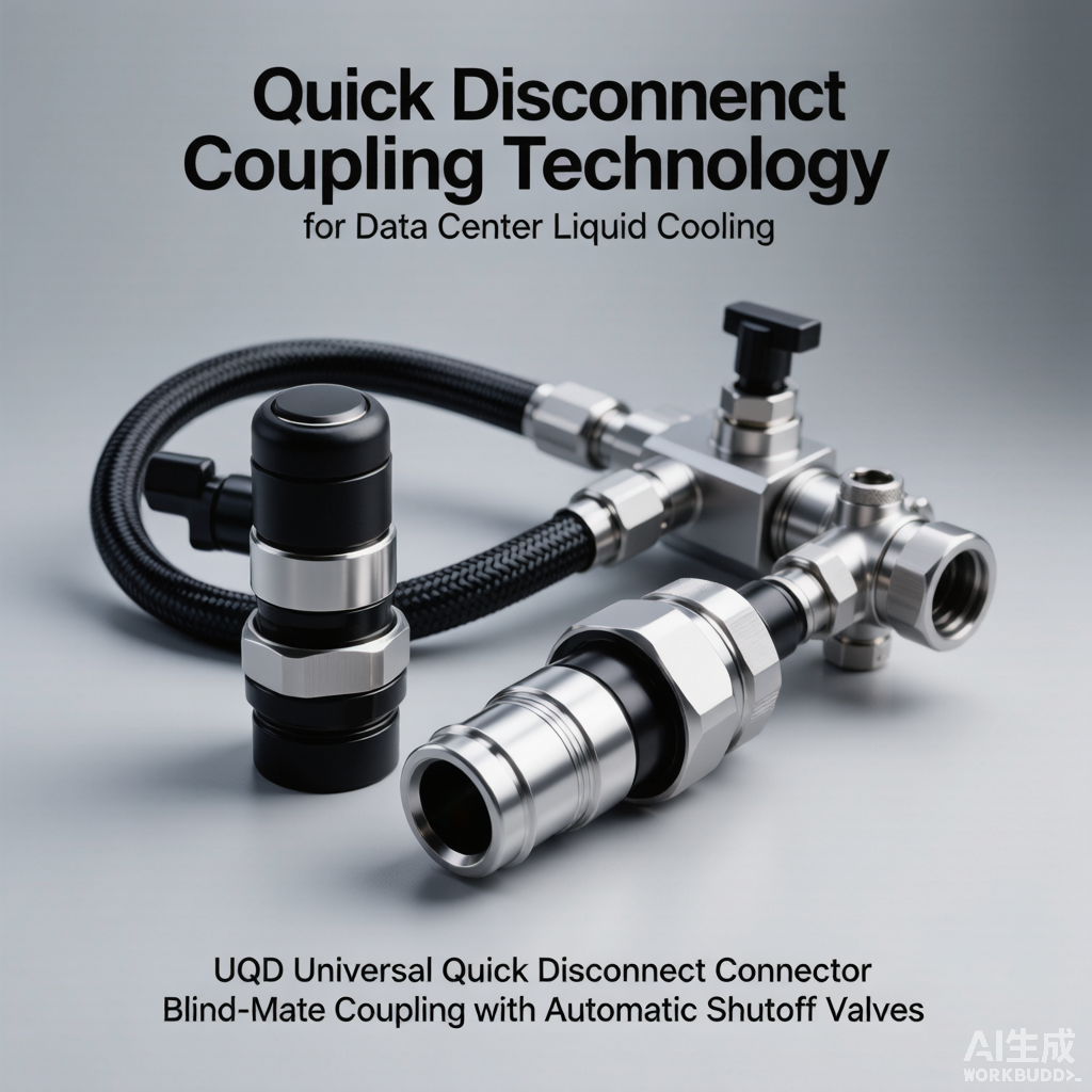 Quick Disconnect Coupling Technology for Data Center Liquid Cooling